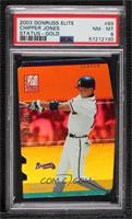 Chipper Jones [PSA 8 NM‑MT] #/24