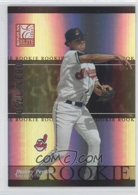 2003 Donruss Elite - [Base] #185 - Jhonny Peralta /1750