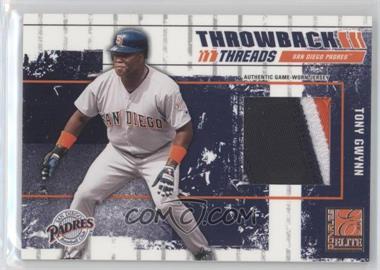 2003 Donruss Elite - Throwback Threads - Prime #TT-87 - Tony Gwynn /10