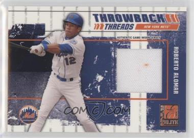 2003 Donruss Elite - Throwback Threads #TT-39 - Roberto Alomar /250