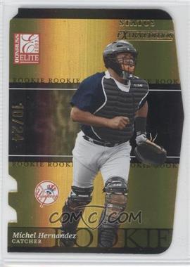 2003 Donruss Elite Extra Edition - [Base] - Status Gold Die-Cut #23 - Michel Hernandez /24