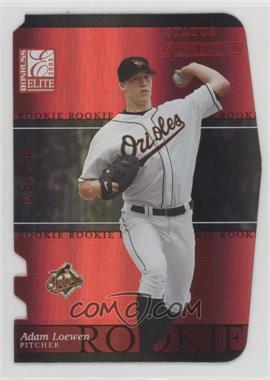 2003 Donruss Elite Extra Edition - [Base] - Status Red Die-Cut #1 - Adam Loewen /50