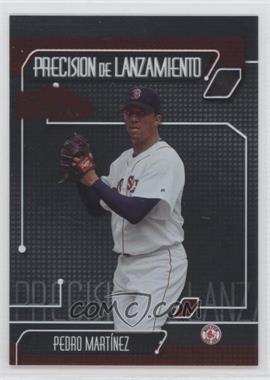 2003 Donruss Estrellas - Precision de Lanzamiento #PP-5 - Pedro Martinez