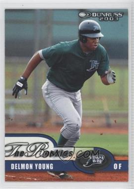 2003 Donruss Rookies & Traded - [Base] #55 - Delmon Young