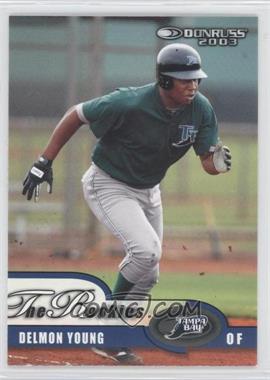2003 Donruss Rookies & Traded - [Base] #55 - Delmon Young