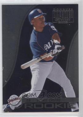 2003 Donruss Signature Series - [Base] #104 - Bernie Castro