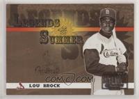 Lou Brock #/250