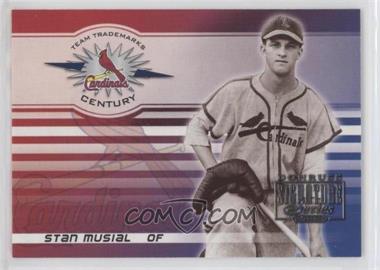 2003 Donruss Signature Series - Team Trademarks - Century #TT-31 - Stan Musial /100