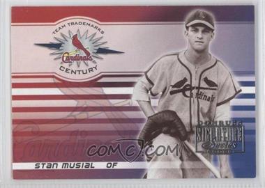 2003 Donruss Signature Series - Team Trademarks - Century #TT-31 - Stan Musial /100