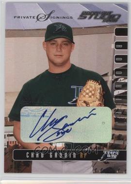 2003 Donruss Studio - [Base] - Private Signings #205 - Chad Gaudin /25