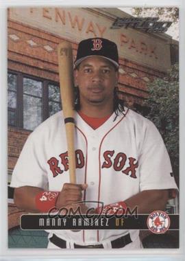 2003 Donruss Studio - [Base] - Sample Silver #14 - Manny Ramirez