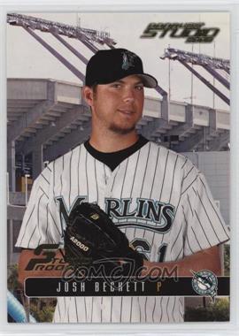 2003 Donruss Studio - [Base] - Studio Proof #126 - Josh Beckett /100