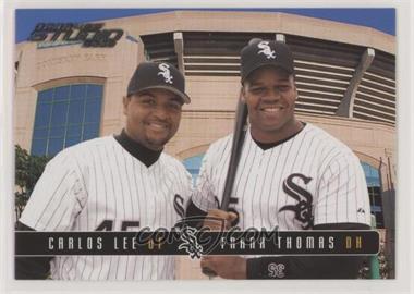 2003 Donruss Studio - [Base] #193 - Carlos Lee, Frank Thomas