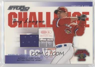 2003 Donruss Studio - Big League Challenge - Materials #BLC-2 - Magglio Ordonez