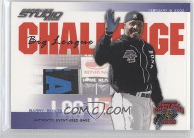 2003 Donruss Studio - Big League Challenge - Materials #BLC-40 - Barry Bonds