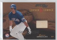 Juan Gonzalez #/400