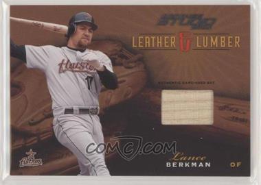 2003 Donruss Studio - Leather & Lumber #LL-25 - Lance Berkman /400