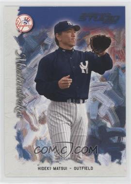 2003 Donruss Studio - Masterstrokes #MS-9 - Hideki Matsui /1000