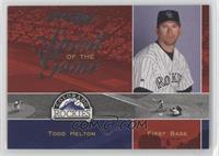 Todd Helton [Noted] #/1,250