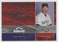 Todd Helton #/1,250