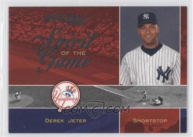 2003 Donruss Studio - Spirit of the Game #SG-9 - Derek Jeter /1250