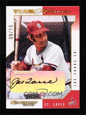 2003 Donruss Team Heroes - [Base] - Autographs #492 - Joe Torre /10 [Noted]