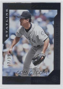 2003 Donruss Team Heroes - [Base] - Stat Line #470 - Shigetoshi Hasegawa /39