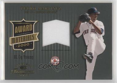 2003 Donruss Timeless Treasures - Award Materials #AM-6 - Pedro Martinez /100