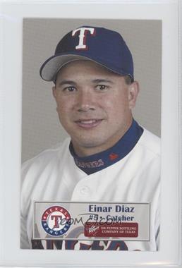 2003 Dr. Pepper Texas Rangers - [Base] #5 - Einar Diaz