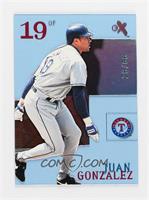 Juan Gonzalez #/68