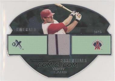 2003 EX - Emerald Essentials Game-Used - Numbered to 375 #EEGU-TG - Troy Glaus /375 [Noted]