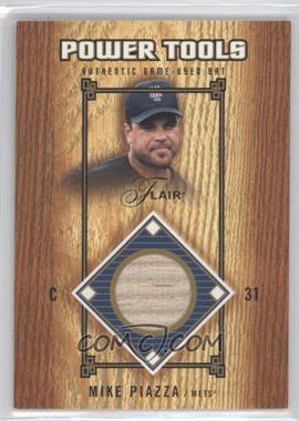 2003 Flair - Power Tools Bats - Gold #PTG-MP - Mike Piazza /100