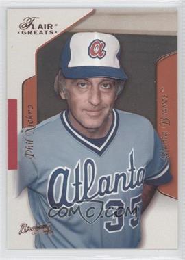 2003 Flair Greats - [Base] #35 - Phil Niekro