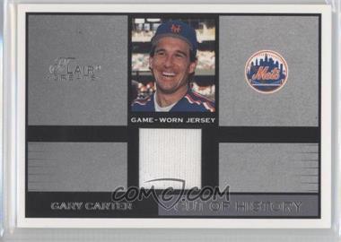 2003 Flair Greats - Cut of History Memorabilia #_GACA - Gary Carter