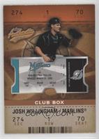 Ticket to the Majors - Josh Willingham [EX to NM] #/100