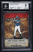 Future Stars - Mark Teixeira [BGS 9 MINT]