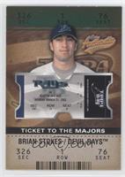 Ticket to the Majors - Brian Stokes #/1,850