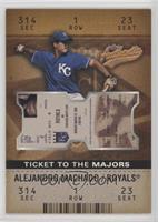 Ticket to the Majors - Alejandro Machado #/1,850