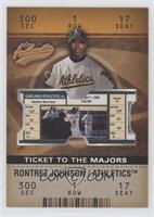 Ticket to the Majors - Rontrez Johnson #/1,850