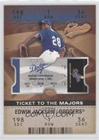 Ticket to the Majors - Edwin Jackson #/1,250