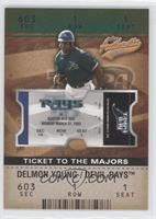 Ticket to the Majors - Delmon Young #/1,250