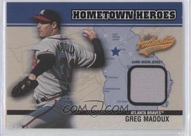 2003 Fleer Authentix - Hometown Heroes #HH-GM - Greg Maddux