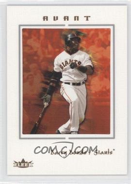 2003 Fleer Avant - [Base] #4 - Barry Bonds