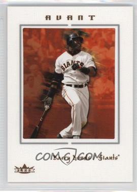 2003 Fleer Avant - [Base] #4 - Barry Bonds