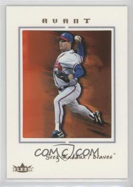 2003 Fleer Avant - [Base] #42 - Greg Maddux