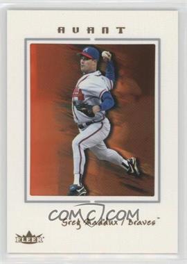 2003 Fleer Avant - [Base] #42 - Greg Maddux