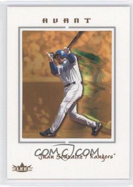 2003 Fleer Avant - [Base] #51 - Juan Gonzalez