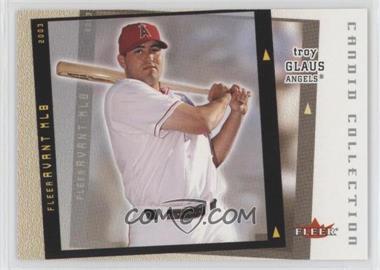 2003 Fleer Avant - Candid Collection #7 CC - Troy Glaus /500