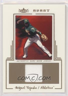 2003 Fleer Avant - Materials #AM/MT - Miguel Tejada /50