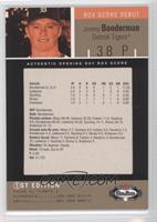 Box Score Debut - Jeremy Bonderman #/150